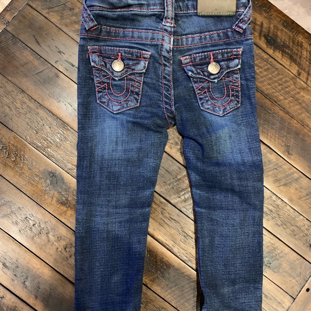 2 pairs of Toddler girls true religions 2t/24m